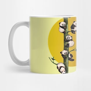 pandas and sun Mug